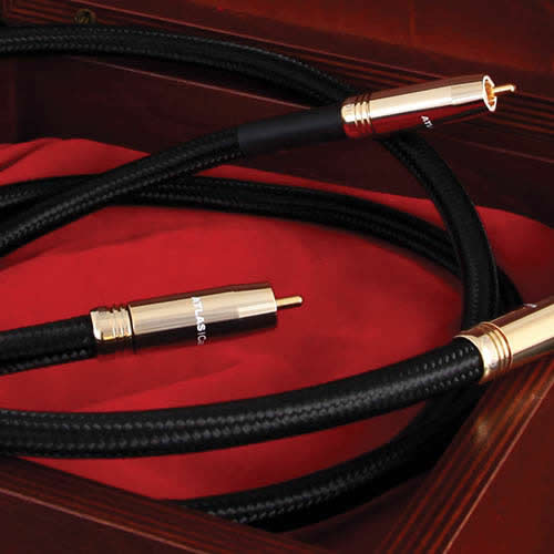 Atlas Cables gold-plated Ultra RCA plugs