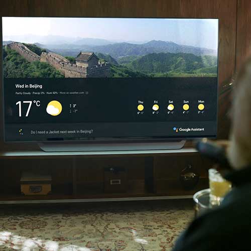 ThinQ AI on a TV
