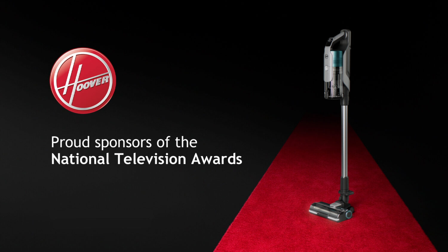 Hoover sponsors the National Television Awards, promoting its new HF9  Cordless vac – ERT