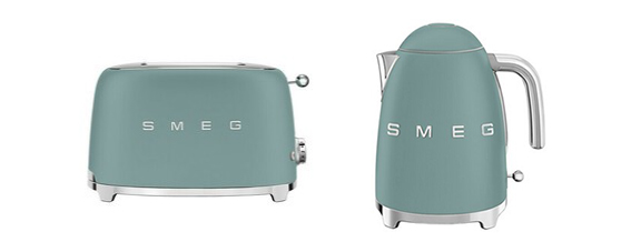 Smeg unveils its Emerald Green KLF03 Kettle and TSF01 Toaster – ERT